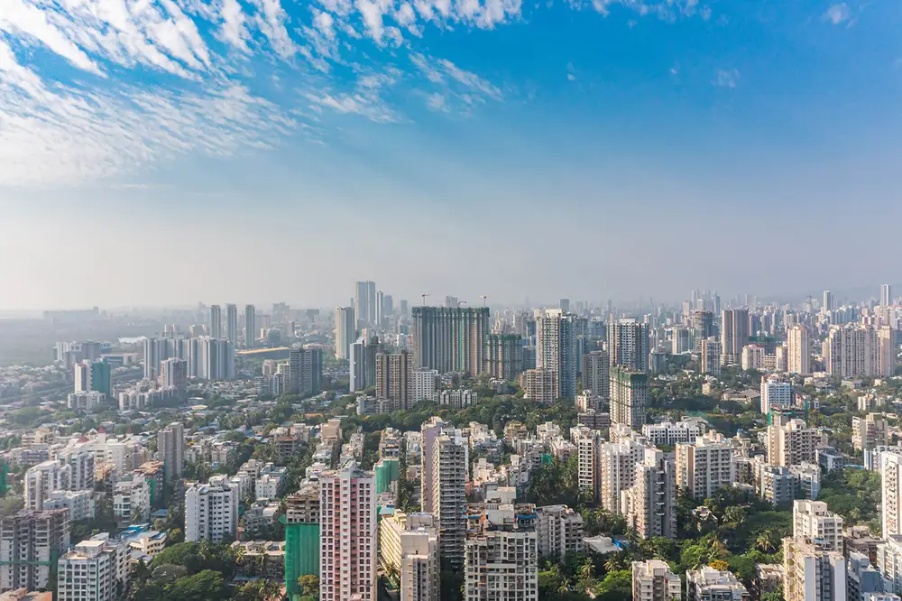 View north from Kalpataru Radiance